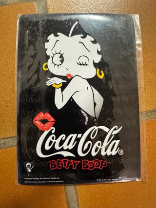Chapa Coca-Cola Betty Boop 2004