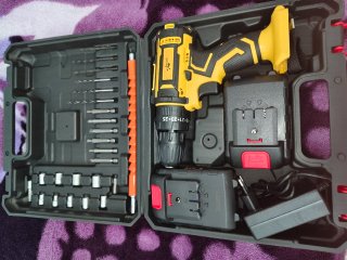 Taladro Inalámbrico 21V con 2 baterías