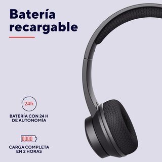 Trust auriculares inalámbricos con cancelación