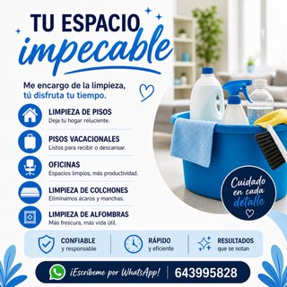 Limpieza de pisos y apartamentos vacacionales