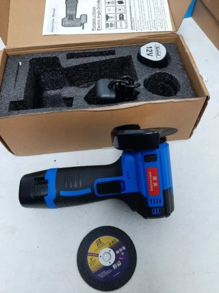 Mini Radial Portátil Eléctrica con 2 baterías