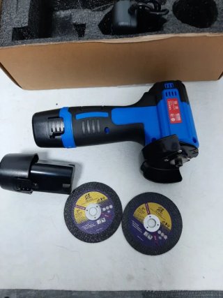 Mini Radial Portátil Eléctrica con 2 baterías