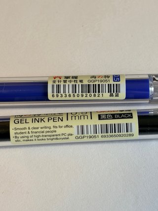 Bolígrafo Gel 0.5mm Punta Aguja