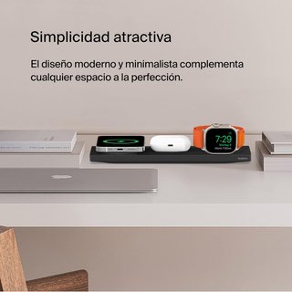 Caricatore wireless rapido portatile Belkin per iPhone, Apple Watch e AirPods