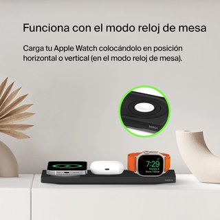 Caricatore wireless rapido portatile Belkin per iPhone, Apple Watch e AirPods