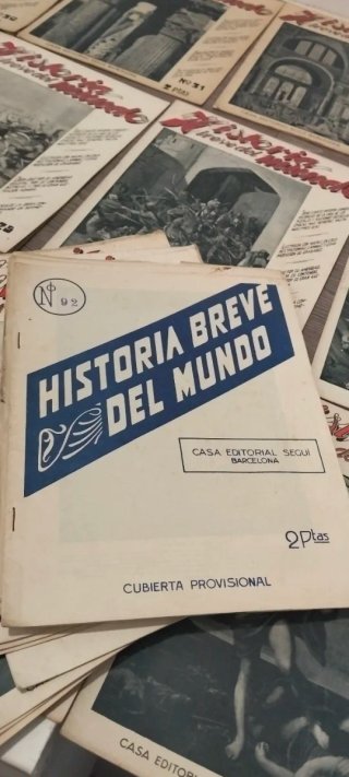 Lote 45 Riviste Storia Breve del Mondo 1920