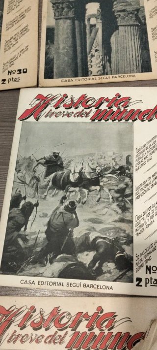 Lote 45 Riviste Storia Breve del Mondo 1920