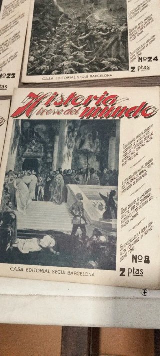 Lote 45 Riviste Storia Breve del Mondo 1920