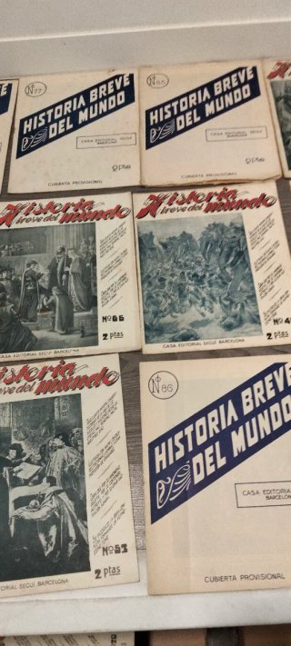 Lote 45 Riviste Storia Breve del Mondo 1920