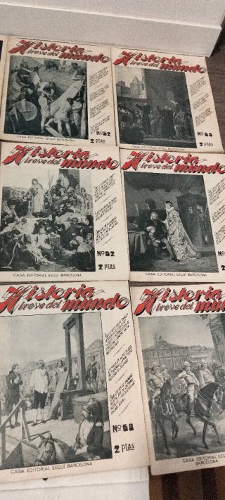 Lote 45 Riviste Storia Breve del Mondo 1920