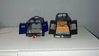 Playmobil Policía: 2 coches y helicóptero