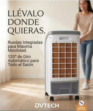 Climatizador Evaporativo DVTECH 3 en 1