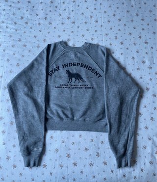 Sudadera Pull&Bear gris talla S