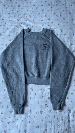 Sudadera Pull&Bear gris talla S