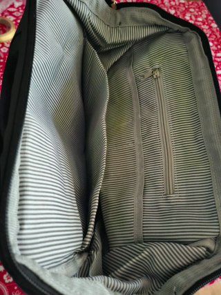 Mochila Negra Elegante con Neceser Nuevo