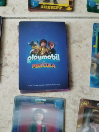 Cromos Panini Playmobil La Película