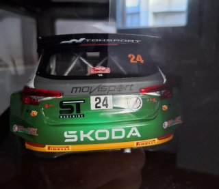 Ixo Skoda Fabia RS Rally 2 1/18