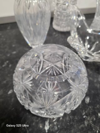 Lote Cristal Tallado Elegancia Brillo Distinción