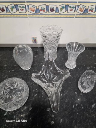 Lote Cristal Tallado Elegancia Brillo Distinción
