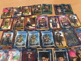 Collezione di carte Playmobil