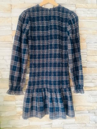 Vestido Springfield cuadros talla M