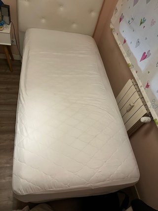 Canapé polipiel blanco
