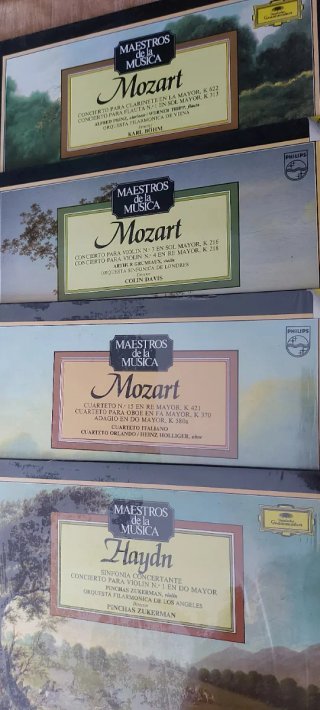 Vinilos Clásicos: Mozart, Beethoven, Haydn