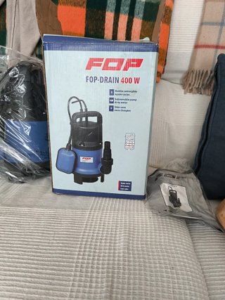 Bomba de agua FOP FOP-DRAIN 400 W