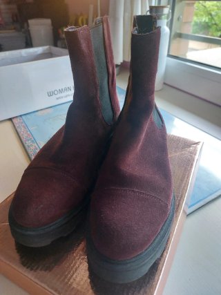 Botines ante granates talla 37