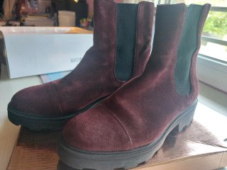 Botines ante granates talla 37
