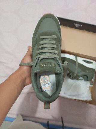 Zapatillas Skechers Verde Militar