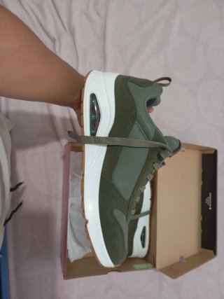 Zapatillas Skechers Verde Militar