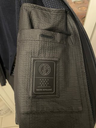 Giacca uomo Giorgio Armani nera