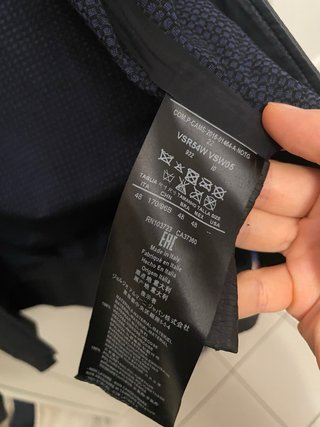 Giacca uomo Giorgio Armani nera