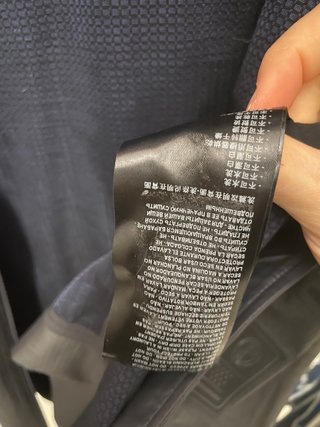Giacca uomo Giorgio Armani nera