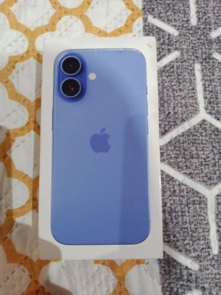 Caja iPhone 16 Azul