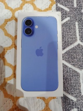 Caja iPhone 16 Azul