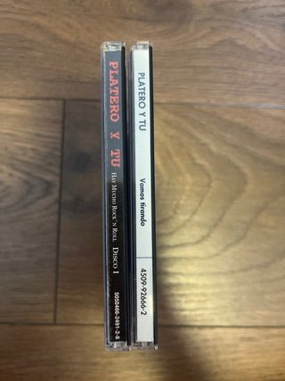 Lote 2 CDs Platero y Tú - Rock Español