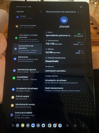 Samsung Galaxy Tab A9+ 8GB Nero