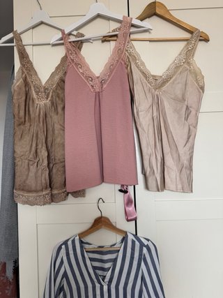 Camisetas con encaje y camisa 5
