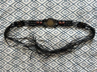 Cinturón artesanal estilo Bohemio.