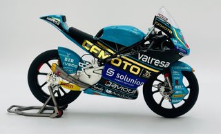 Maqueta Moto CFMOTO David Alonso 1/12