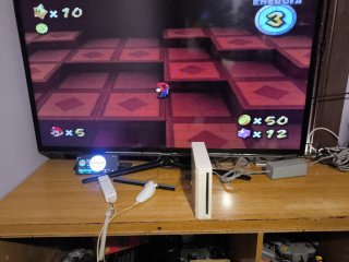 Nintendo Wii Completa con USB y Micro SD