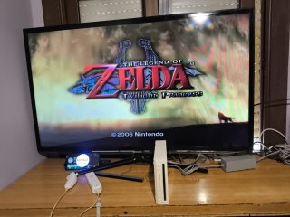 Nintendo Wii Completa con USB y Micro SD