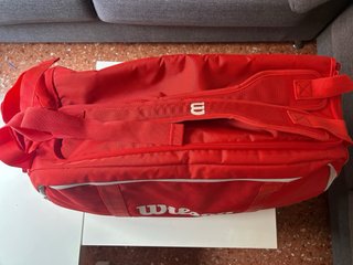 BOLSA WILSON SUPER TOUR RED COACHES DUFFLE