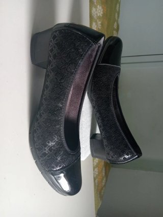 Zapatos Pitillos Negros Talla 40