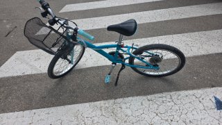 Bicicleta Decathlon 20 Blu