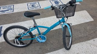 Bicicleta Decathlon 20 Blu