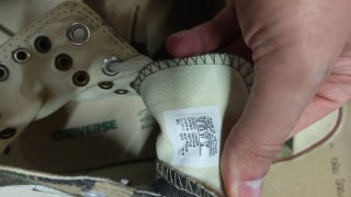 Converse All Star bambino camouflage custom