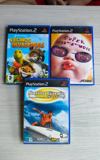 3 Juegos PS2: Vecinos Invasores, Super Bust-a-Move